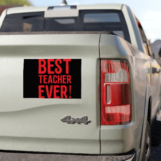 best teacher Car Magnets