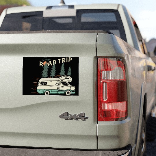 Classic Road Trip Car Magnets