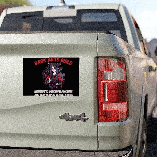 Dark Arts Guild, Necromancer Car Magnets