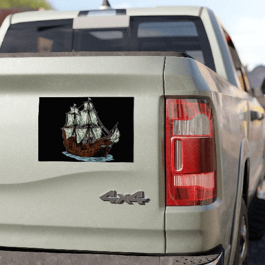 Columbus Day 1492 Ship Car Magnets