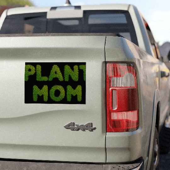 Plant Mom Car Magnets