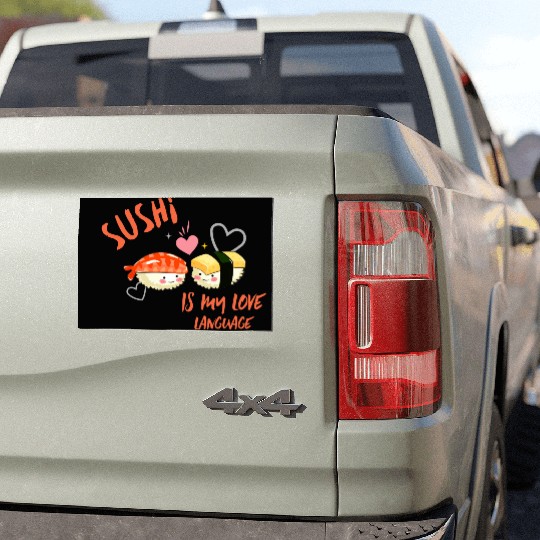 Sushi Lover Car Magnets