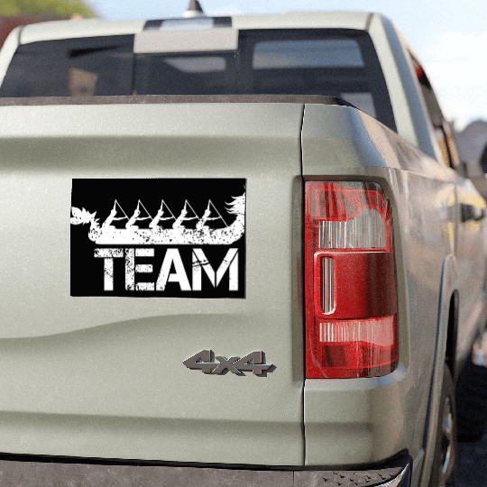 Dragon Boat Racing Team Car Magnets