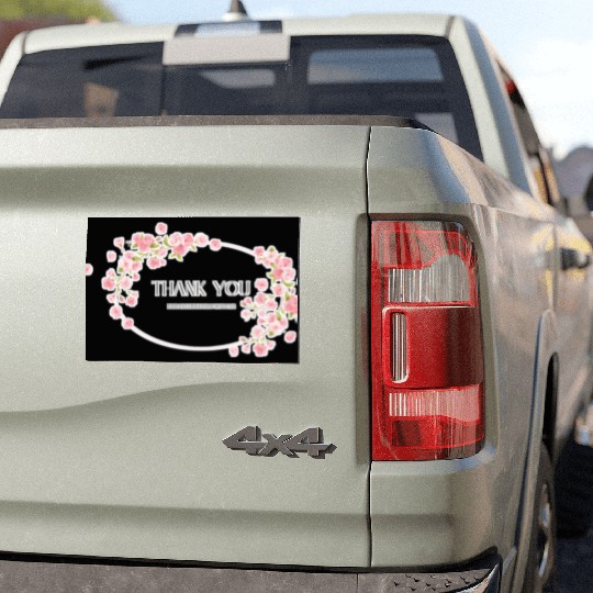 Thank you Car Magnets