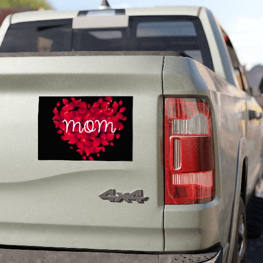 I love MOM Car Magnets
