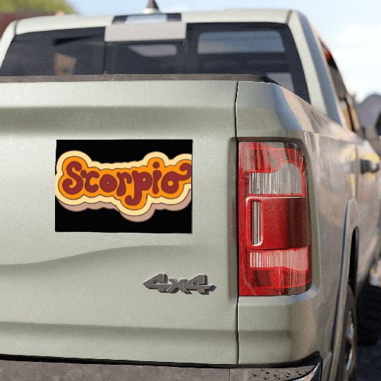 Amazing Scorpio Scorpio Car Magnets