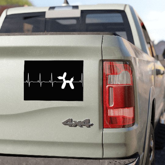 Balloon Twister Ekg Hebeat Car Magnets