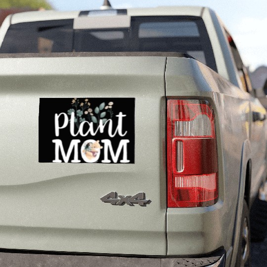 Plant Mom Car Magnets