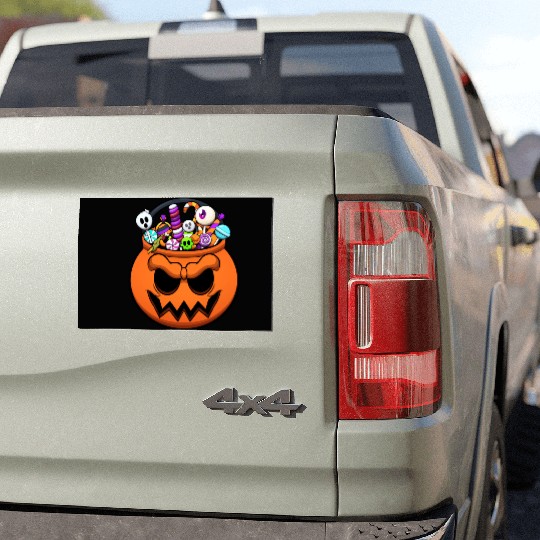Halloween Trick Or Treat Candy Car Magnets