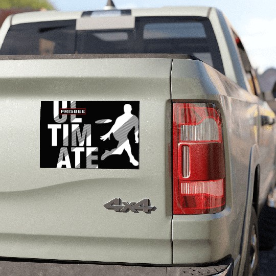 Ultimate Frisbee Player Disc Golf Iii Car Magnets