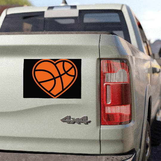 I love Basketball Players Car Magnets