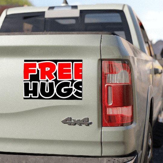 free hugs nature Car Magnets