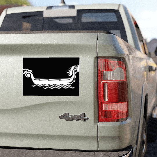 Dragon Boat Car Magnets