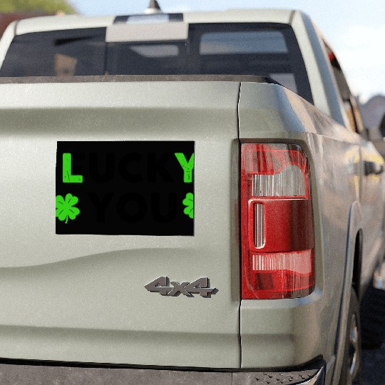 Saint Patrick Lucky You travel nostalgia Car Magnets