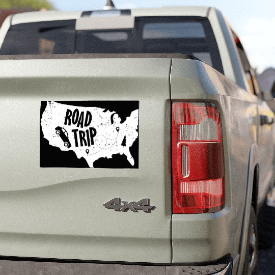 Road Trip US Map | Vacation Travel Car Magnets
