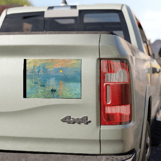 Bitcoin Coin-Crypto Painting Car Magnets