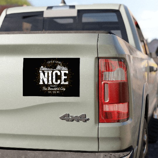 Style Nice France Car Magnets