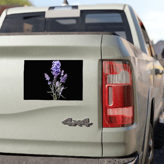 Lavender Flower Car Magnets