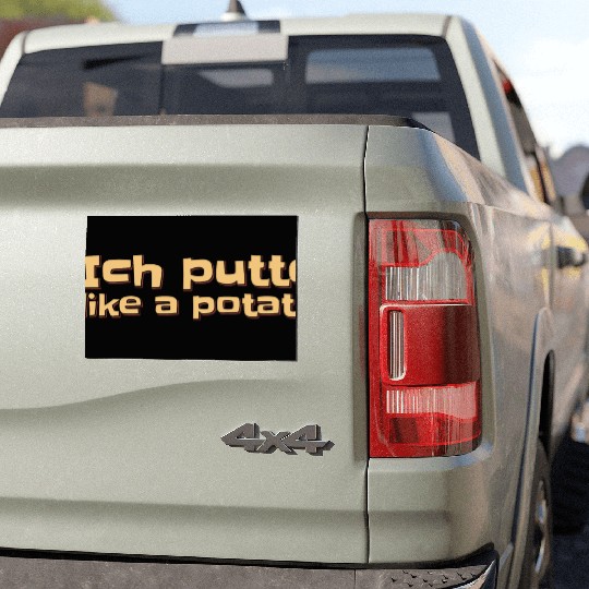Potato Putt Golf Car Magnets