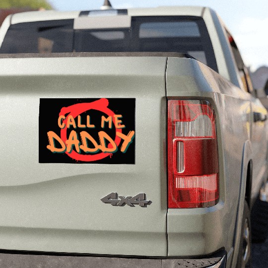 Call me daddy Car Magnets