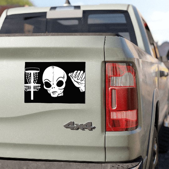 Alien Player Hobbyist Gift Car Magnets