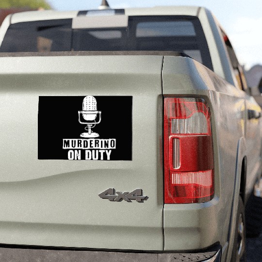 Murderino Podcaster A True Crime Murder Show Lover Car Magnets