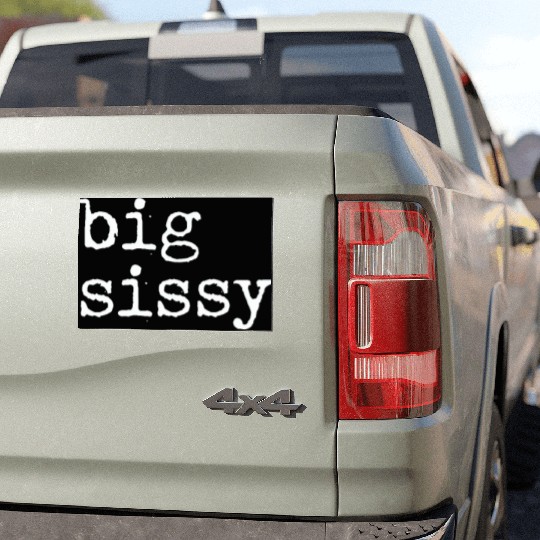 Big Sissy Car Magnets
