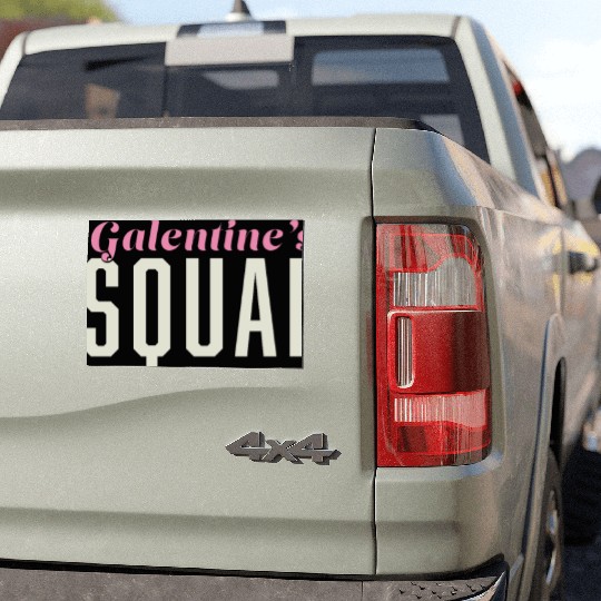 Be My Galentine. Galentine's Day Car Magnets
