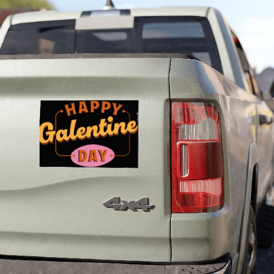 Be My Galentine. Galentine's Day Car Magnets