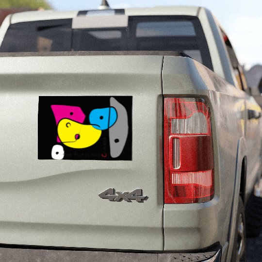 Bouldering Grips4 Car Magnets