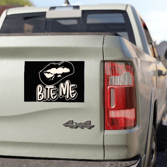 Bite Me ©WhiteTigerLLC.Com LIKE US ON FACEBOOK Car Magnets
