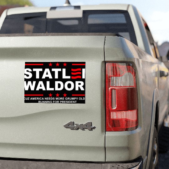 Statler and Waldorf Car Magnets