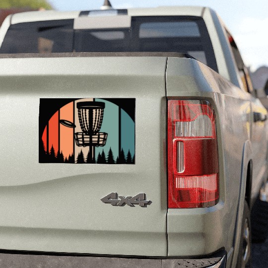 Disc Golf Frisbee Golf Car Magnets