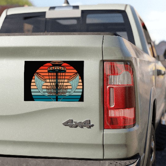 Disc Golf Frisbee Golf Car Magnets