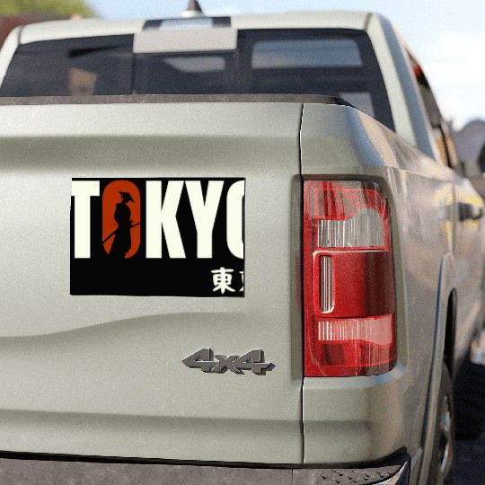Tokyo Typography Car Magnets - Urban Statement