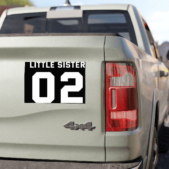 LITTLE SISTER 02 Car Magnets