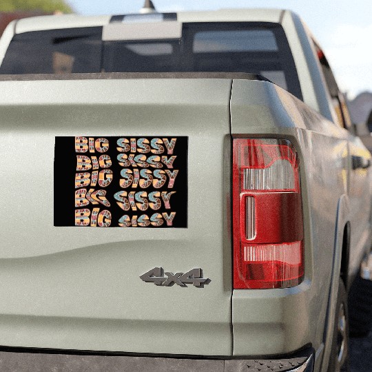 Big Sissy Car Magnets