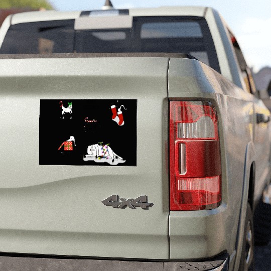 Holidays are Exhausting. Merry Christmas! Car Magnets