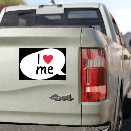 I love me affirmation Car Magnets