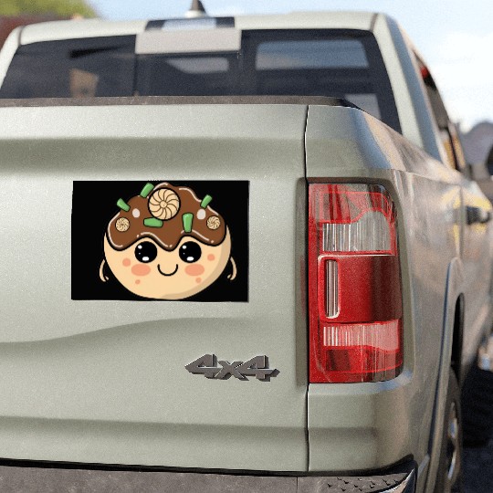 Cute Takoyaki Car Magnets
