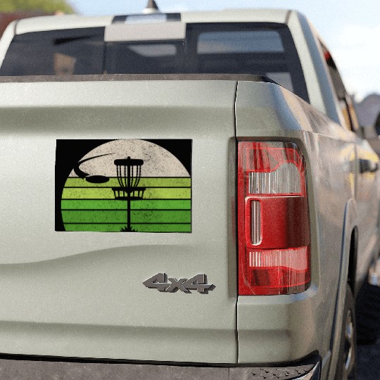 Ultimate Frisbee Disc Golf Car Magnets