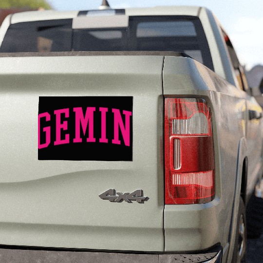 K Varsity Gemini Car Magnets