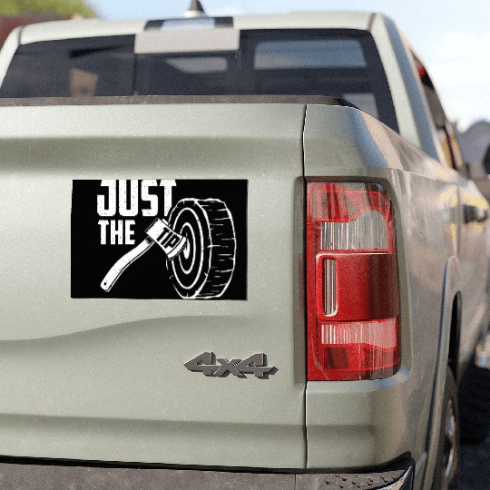 Axe Throwing Just The Tip Car Magnets