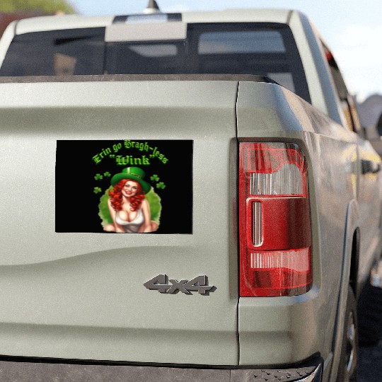 Erin Go Bragh-less Car Magnets