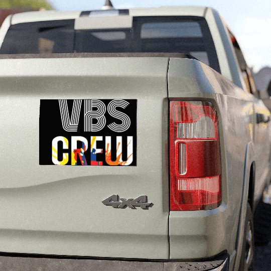 VBS Colorful Bible Vacation School Love Car Magnets