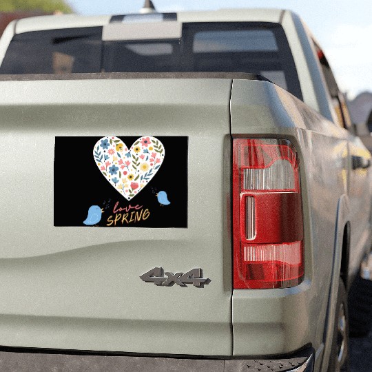 Love spring Car Magnets