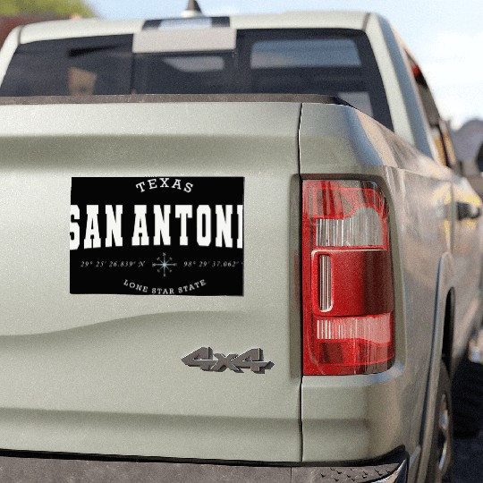 San Antonio (TX) USA Car Magnets
