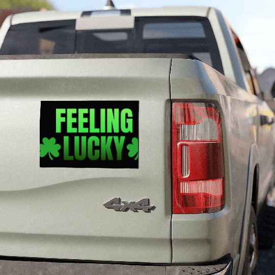 Feeling Lucky Car Magnets