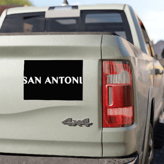 San Antonio Lovers Car Magnets