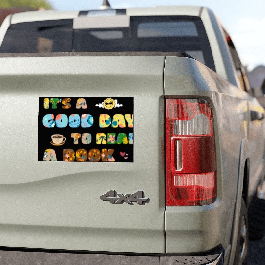 Book Lover Women's day Car Magnets